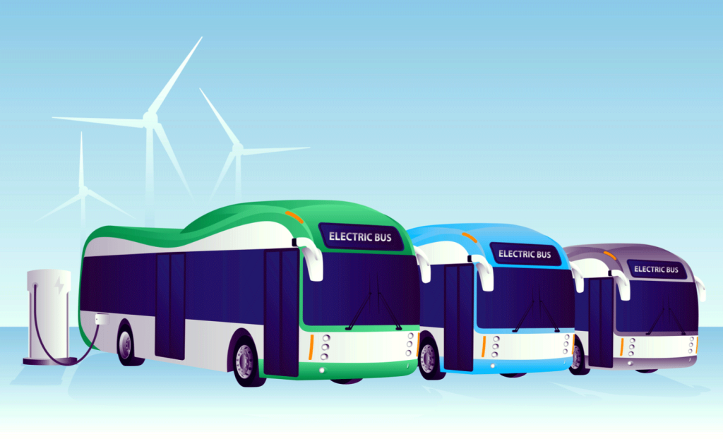 Electric Team Bus
